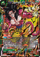 Dragon Ball Super Single Card - BT5-055 SR Twin Onslaught SS4 Son Goku Super Rare Pack Fresh