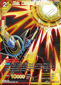 Dragon Ball Super Single Card - BT9-096 SPR Whis, Celestial Moderator Special Rare Pack Fresh