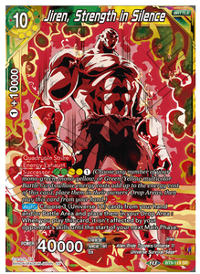 Dragon Ball Super Single Card - BT9-119 SR Jiren, Strength in Silence Pack Fresh