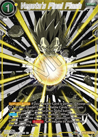 Dragon Ball Super Single Card - BT9-133 IAR Vegeta's Final Flash Pack Fresh