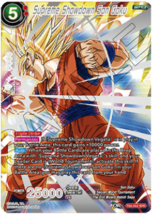 Dragon Ball Super Single Card - TB2-002 SPR Supreme Showdown Son Goku Special Rare Pack Fresh