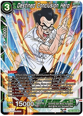 Dragon Ball Super Single Card - TB2-045 SR Destined Conclusion Hero Super Rare Pack Fresh