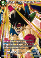 Dragon Ball Super Single Card - TB3-019 SR Final Strike Bardock Pack Fresh