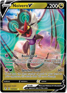 Pokemon Single Card - Evolving Skies 117/203 Noivern V Pack Fresh