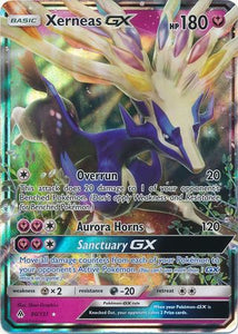 Pokemon Single Card - Forbidden Light 090/131 Xerneas GX Pack Fresh