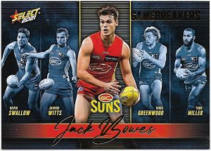 AFL Single Card - 2021 Select Footy Stars Gamebreaker GB41