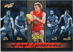 AFL Single Card - 2021 Select Footy Stars Gamebreaker GB42