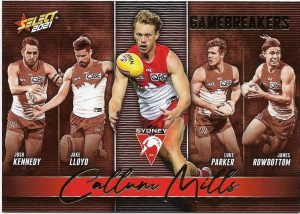 AFL Single Card - 2021 Select Footy Stars Gamebreaker GB78