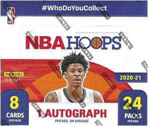 NBA 2020/21 Hoops Retail Box