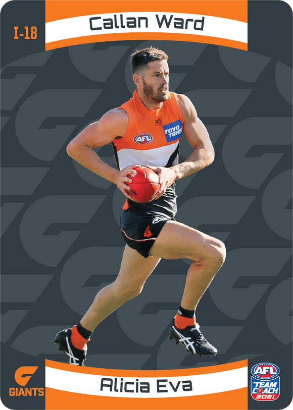 AFL Single Card - Teamcoach 2021 3D Icon I-18