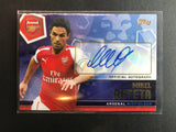 EPL - 2014/15 Topps Premier Club, Autograph Mikel Arteta Numbered 39/50