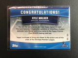 EPL - 2014/15 Topps Premier Club, Autograph Numbered 35/50 Kyle Walker