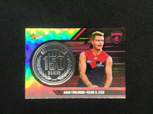 AFL Single Card - 2021 Select Footy Stars Milestone MG43 Adam Tomlinson