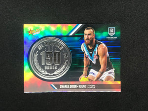 AFL Single Card - 2021 Select Footy Stars Milestone MG56 Charlie Dixon