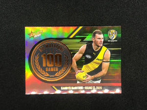 AFL Single Card - 2021 Select Footy Stars Milestone MG59 Kamdyn McIntosh