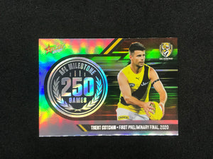 AFL Single Card - 2021 Select Footy Stars Milestone MG60 Trent Cotchin