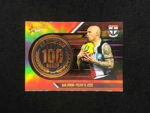 AFL Single Card - 2021 Select Footy Stars Milestone MG64 Zak Jones