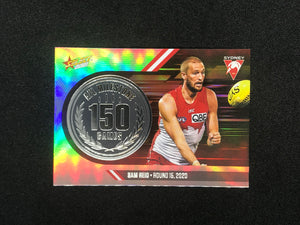 AFL Single Card - 2021 Select Footy Stars Milestone MG70 Sam Reid