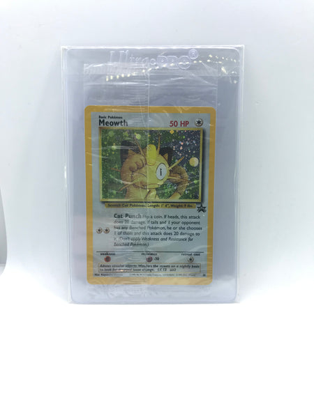 Pokemon Single Card - WOTC Promo #10 Factory Sealed Meowth Holo Mint Condition