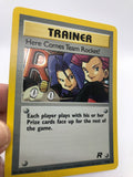 Pokemon Single Card - WOTC Team Rocket 15/82 Here Comes Team Rocket Rare Holo