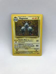 Pokemon Single Card - Base Set 009/102 Magneton Rare Holo