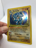 Pokemon Single Card - Base Set 008/102 Machamp Rare Holo Factory Crimp Error