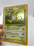 Pokemon Single Card - Base Set 014/102 Raichu Rare Holo