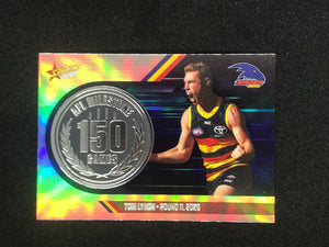 AFL Single Card - 2021 Select Footy Stars Milestone MG4 Tom Lynch