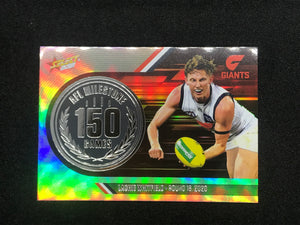 AFL Single Card - 2021 Select Footy Stars Milestone MG31 Lachie Whitfield