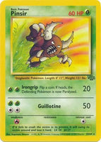 Pokemon Single Card - Jungle Set 25/64 Pinsir Rare Near Mint Condition
