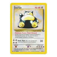 Pokemon Single Card - Jungle Set 27/64 Snorlax Rare Near Mint Condition