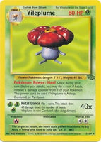 Pokemon Single Card - Jungle Set 31/64 Vileplume Rare Near Mint Condition