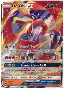 Pokemon Single Card - Burning Shadows 021/147 Ho-Oh GX Pack Fresh