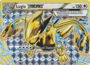 Pokemon Single Card - Fates Collide 079/124 Lugia Break Pack Fresh