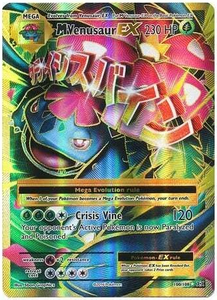 Pokemon Single Card - Evolutions 100/108 Mega Venusaur EX Ultra Rare Pack Fresh