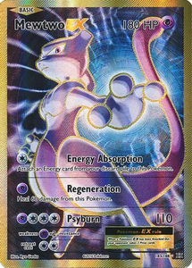 Pokemon Single Card - Evolutions 103/108 Mewtwo EX Ultra Rare Full Art Pack Fresh