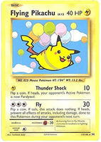 Pokemon Single Card - Evolutions 110/108 Flying Pikachu Secret Rare Pack Fresh