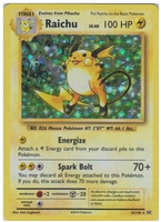 Pokemon Single Card - Evolutions 036/108 Raichu Holo Pack Fresh