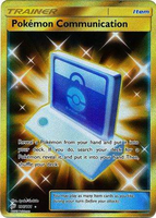 Pokemon Single Card - Team Up 196/181 Computer Communication Gold Secret Rare Full Art  Pack Fresh