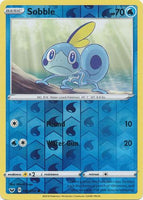 Pokemon Single Card - Sword & Shield 055/202 Sobble Reverse Holo Common Pack Fresh