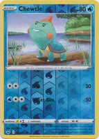 Pokemon Single Card - Sword & Shield 060/202 Chewtle Reverse Holo Common Pack Fresh