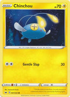 Pokemon Single Card - Sword & Shield 067/202 Chinchou Common Pack Fresh