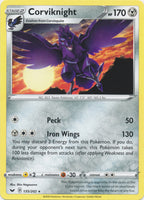 Pokemon Single Card - Sword & Shield 135/202 Corviknight Rare Pack Fresh
