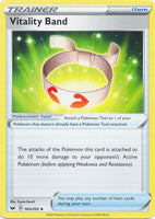 Pokemon Single Card - Sword & Shield 185/202 Vitality Band Uncommon Pack Fresh