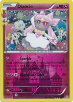 Pokemon Single Card - Generations Radiant Collection RC22/RC32 Diancie Holo Uncommon Near Mint