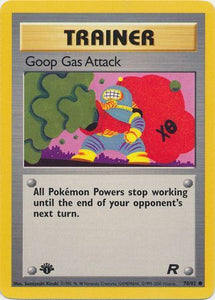 Pokemon Single Card - 1st Edition Team Rocket 78/82 Goop Gas Attack Common Pack Fresh