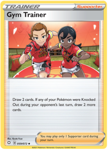 Pokemon Single Card - Shining Fates 059/072 Gym Trainer Uncommon Pack Fresh