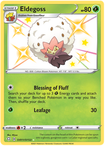 Pokemon Single Card - Shining Fates SV011/SV122 Eldegoss Pack Fresh