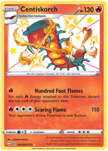 Pokemon Single Card - Shining Fates SV019/SV122 Centiskorch Pack Fresh