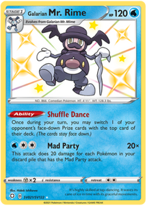 Pokemon Single Card - Shining Fates SV021/SV122 Galarian Mr. Rime Pack Fresh